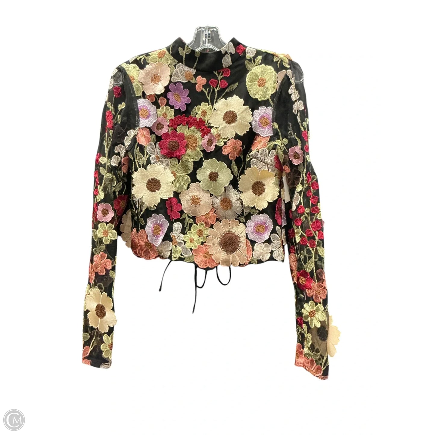 Top Long Sleeve By Lulus In Black, Size: M