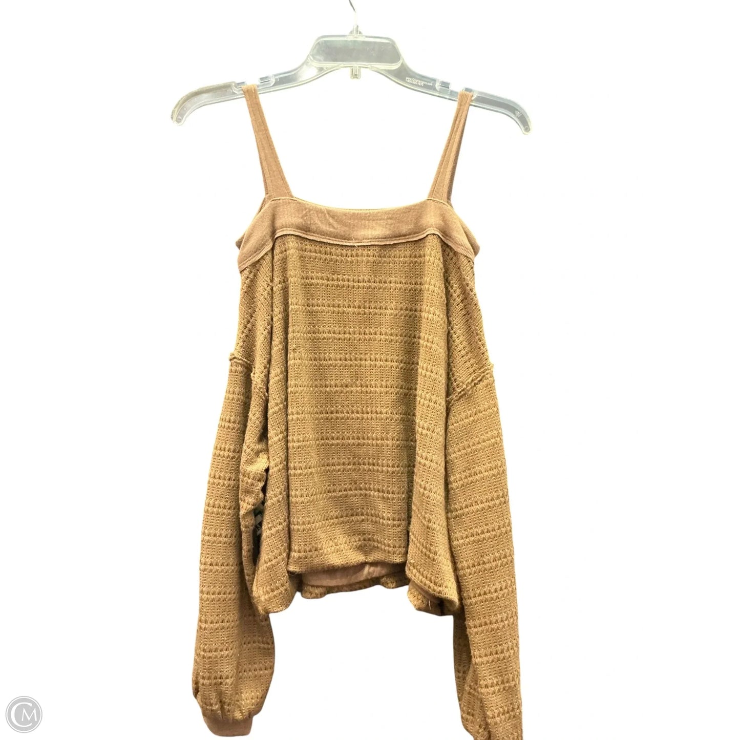 Top Long Sleeve By Free People In Green, Size: S