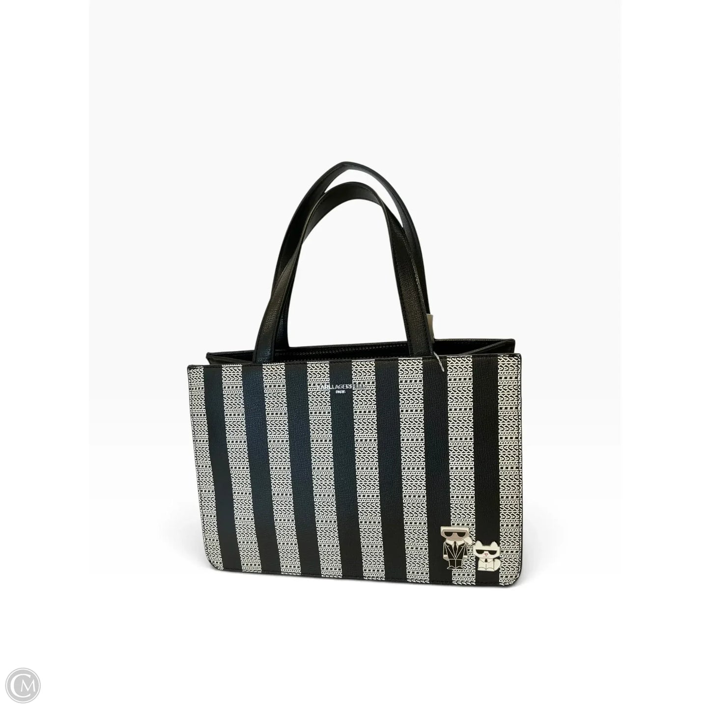 Handbag Designer By Karl Lagerfeld, Size: Medium