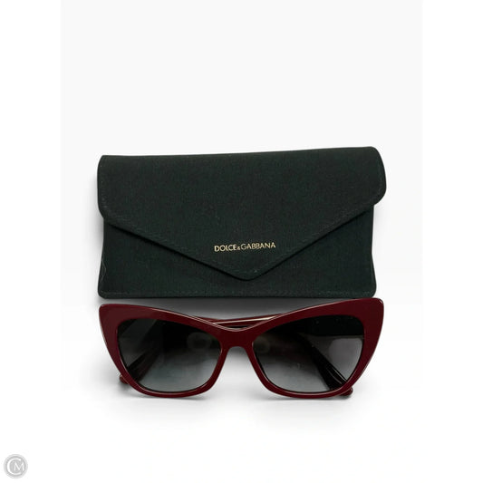 Sunglasses Luxury Designer By Dolce And Gabbana, Size: