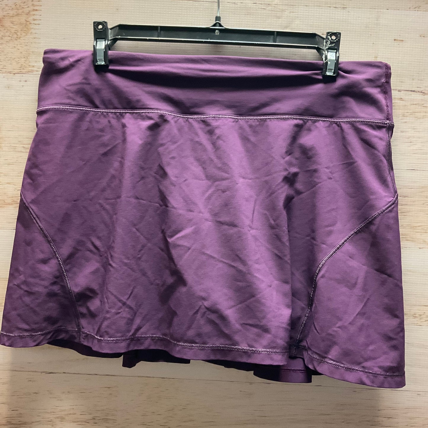 Athletic Skort By Lululemon In Purple, Size: 8tall