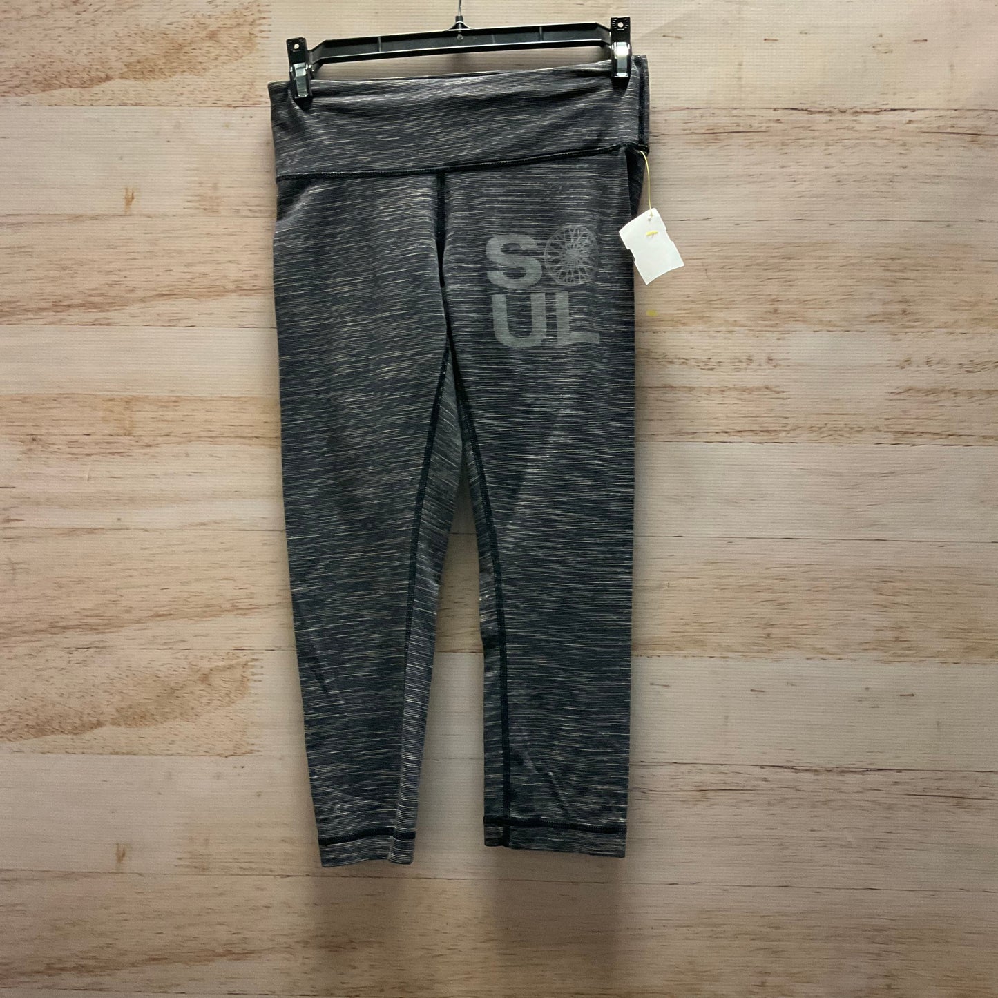 Athletic Capris By Lululemon In Grey, Size: 4