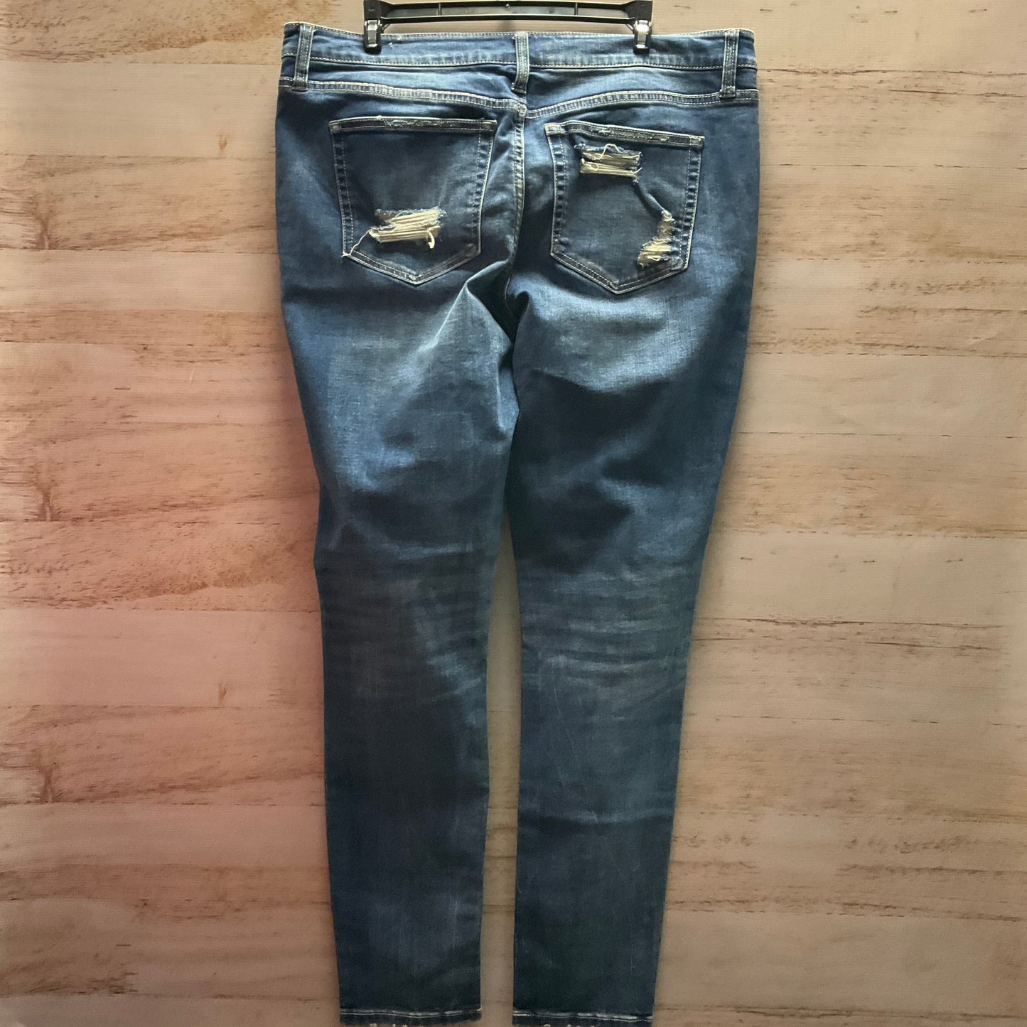 Jeans Skinny By Daytrip In Blue, Size: 3x