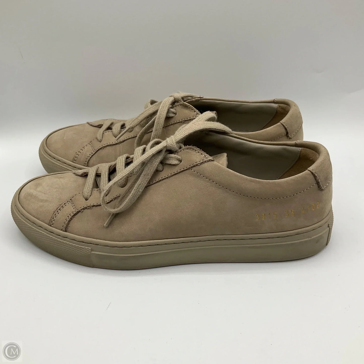 Shoes Sneakers By Clothes Mentor In Tan, Size: 6