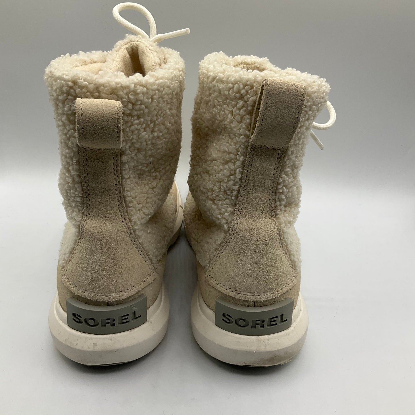 Boots Snow By Sorel In Cream, Size: 6.5