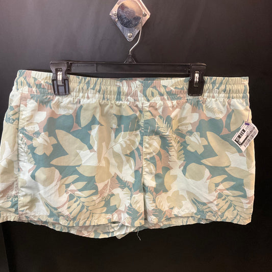 Athletic Shorts By Eddie Bauer In Tropical Print, Size: Petite L