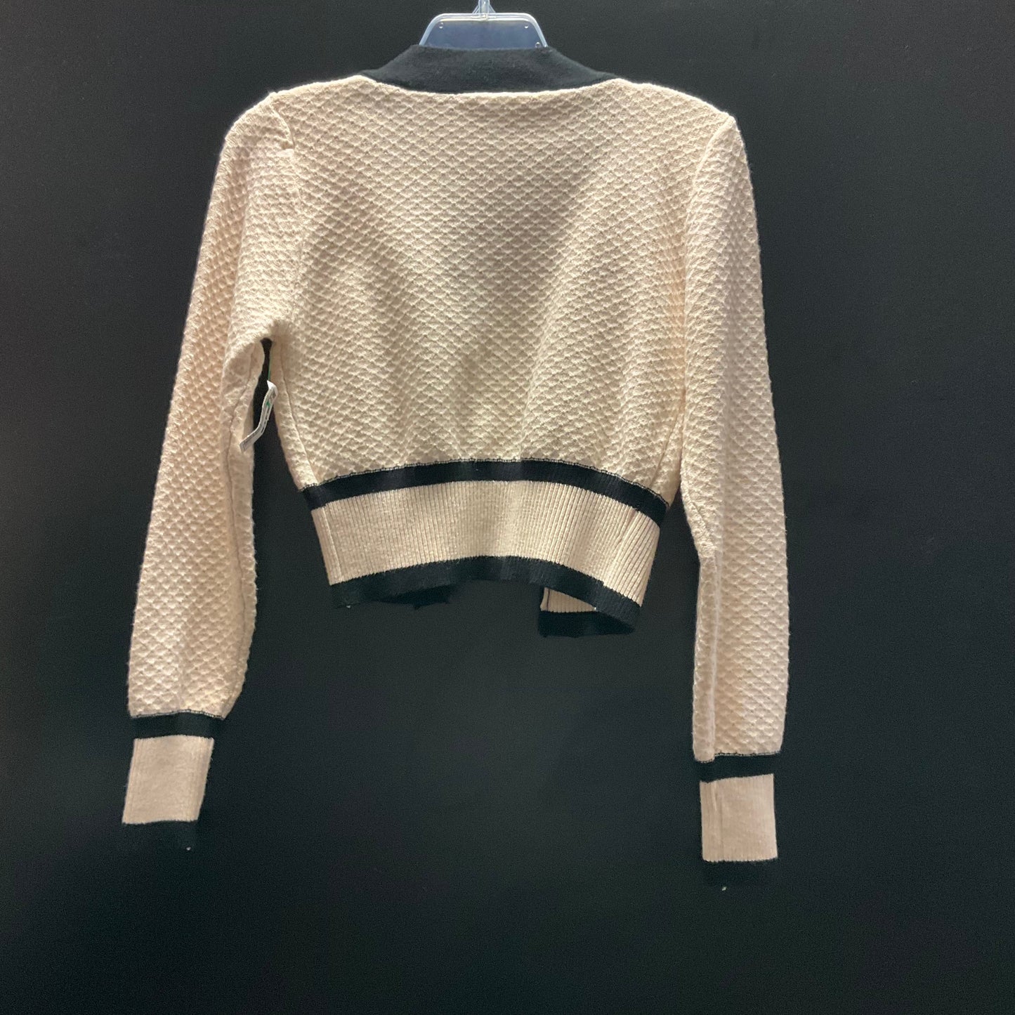 Cardigan By Clothes Mentor In Beige, Size: M