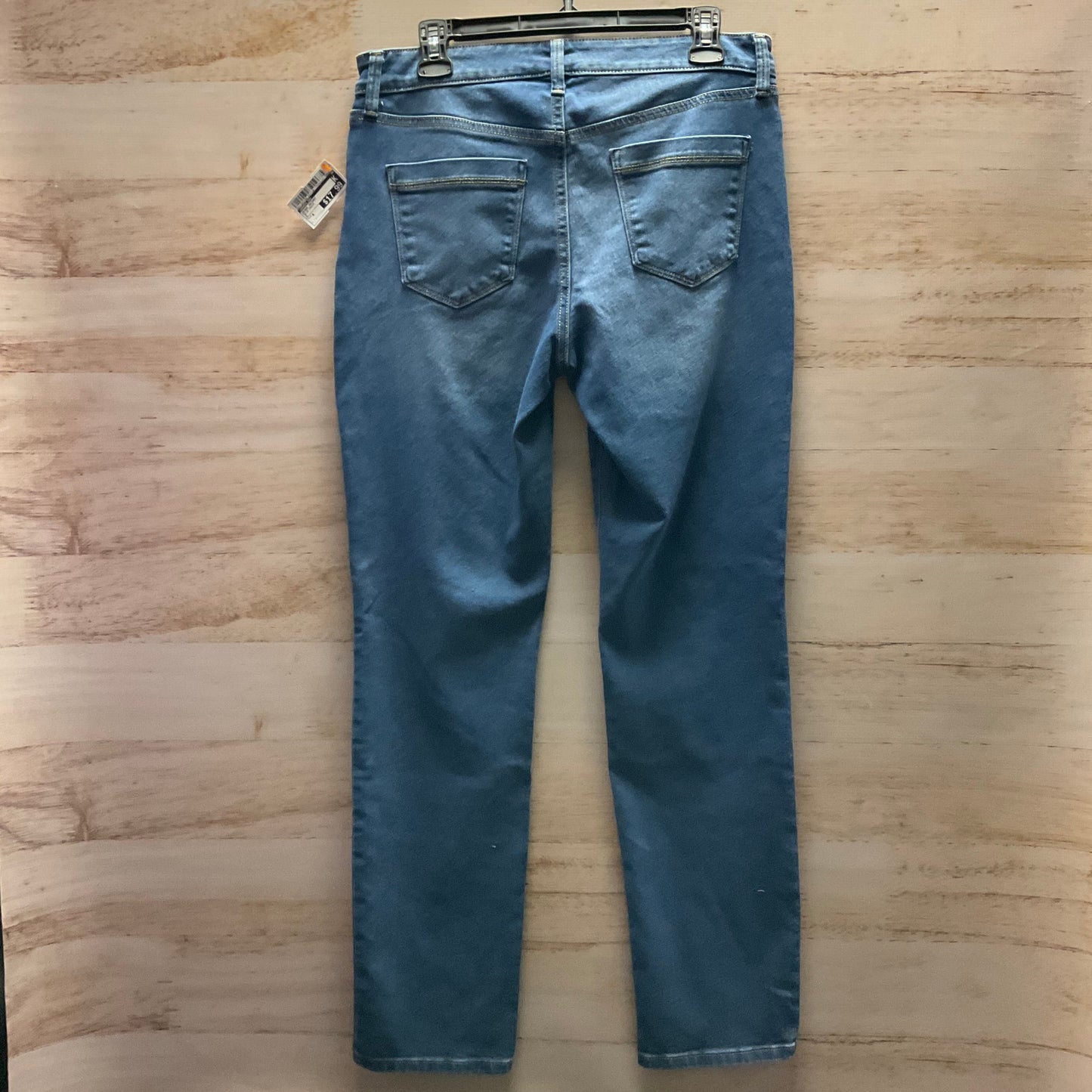 Jeans Skinny By Bandolino In Blue Denim, Size: 8