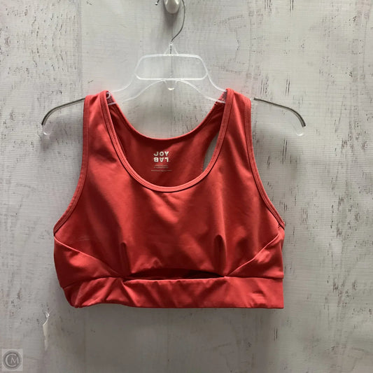 Athletic Bra By Joy Lab In Red, Size: 2x