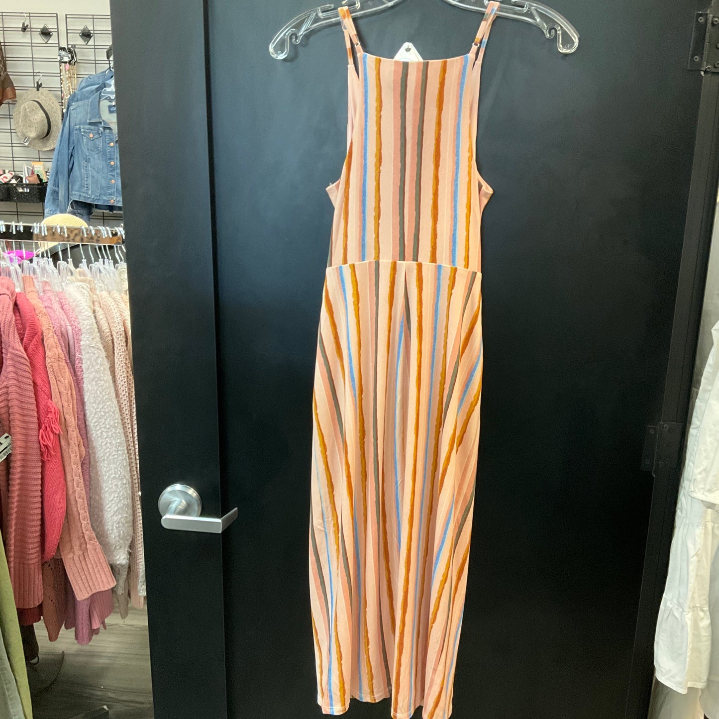 Dress Casual Maxi By Bcbg In Striped Pattern, Size: Xs