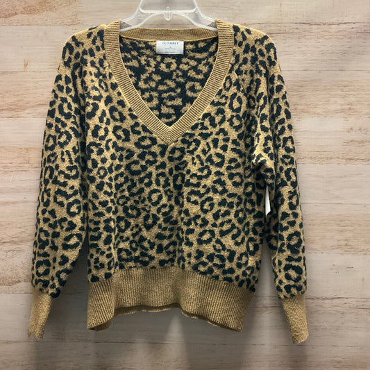 Sweater By Old Navy In Animal Print, Size: Xs