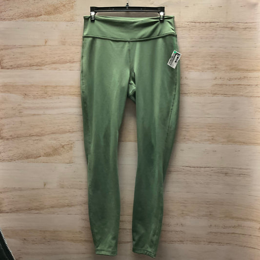 Athletic Leggings By Banana Republic In Green, Size: M