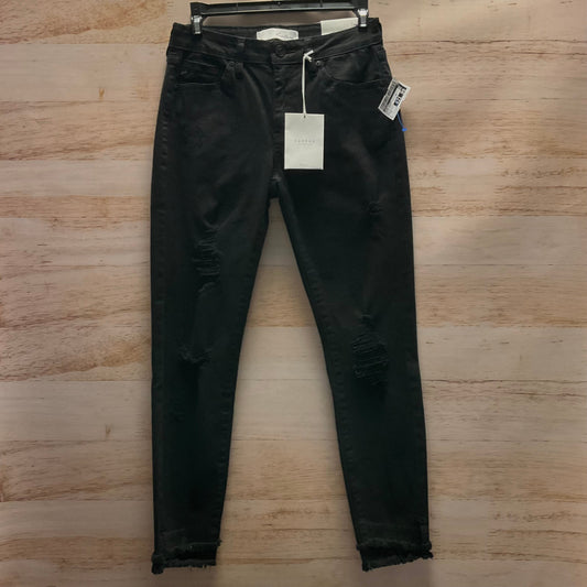 Jeans Skinny By Kancan In Black Denim, Size: 4