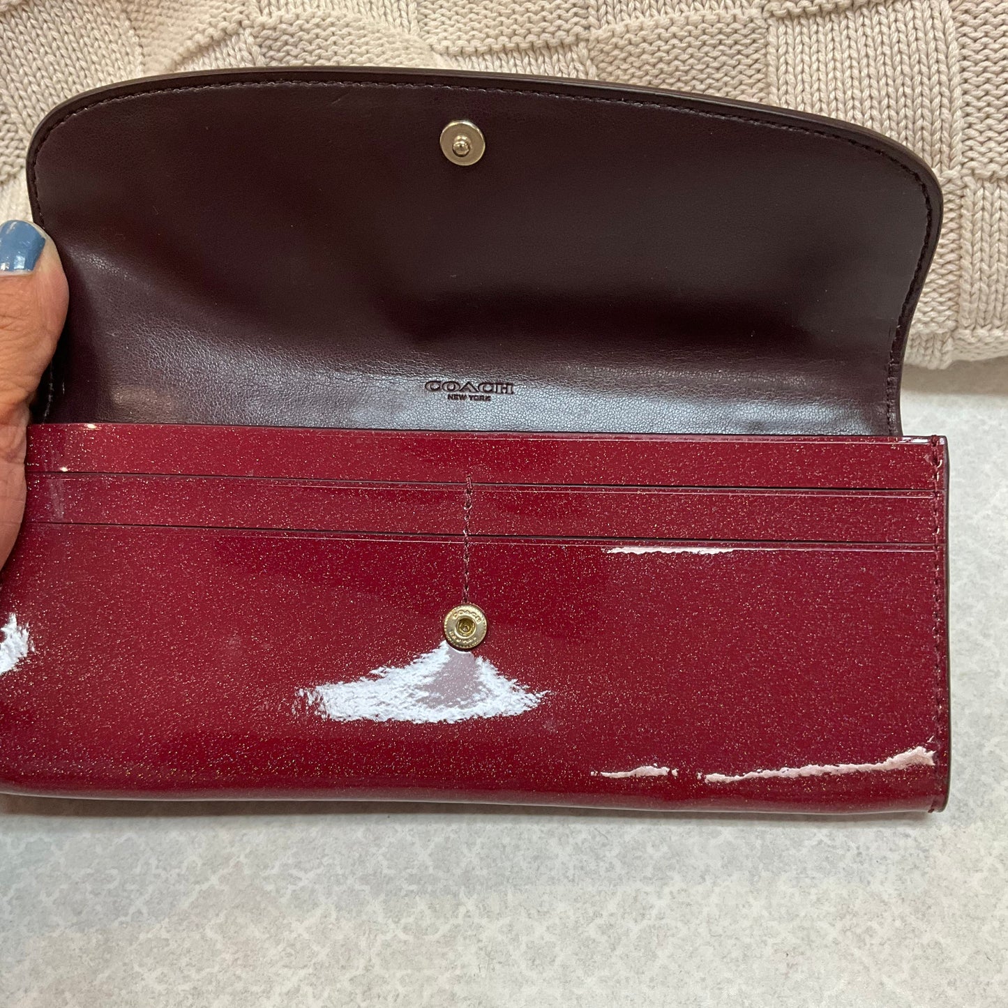 Wallet Designer By Coach, Size: Medium