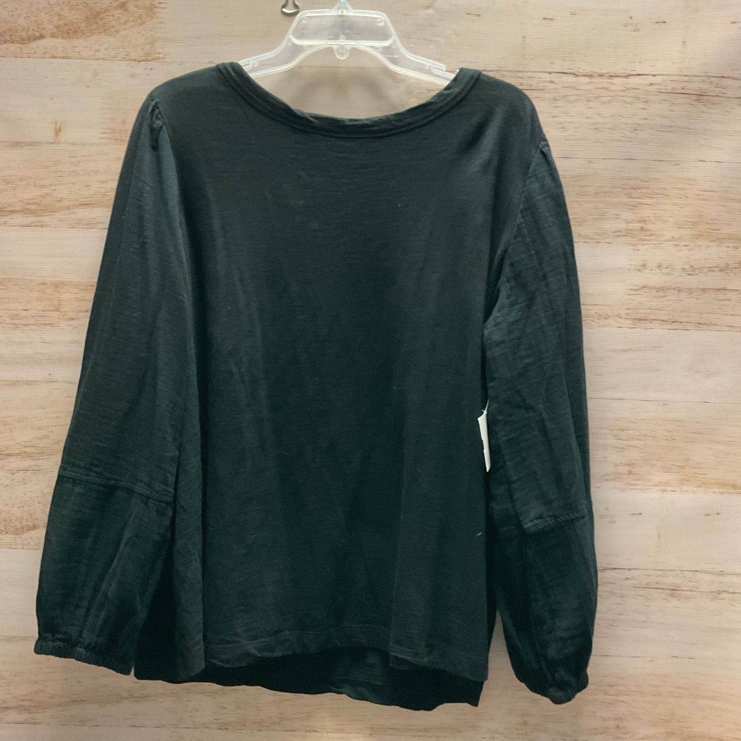 Top Long Sleeve By Lane Bryant In Black, Size: 2X