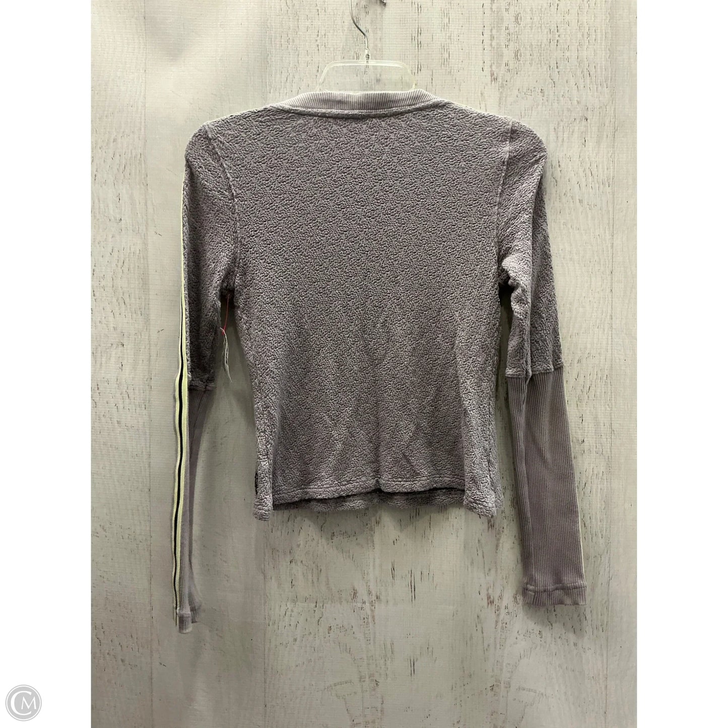 Top Long Sleeve By Free People In Purple, Size: S