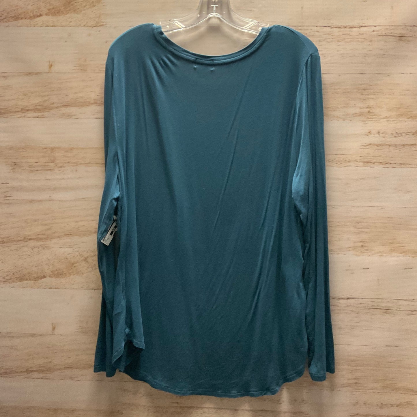 Top Long Sleeve By Old Navy In Blue, Size: Xxl