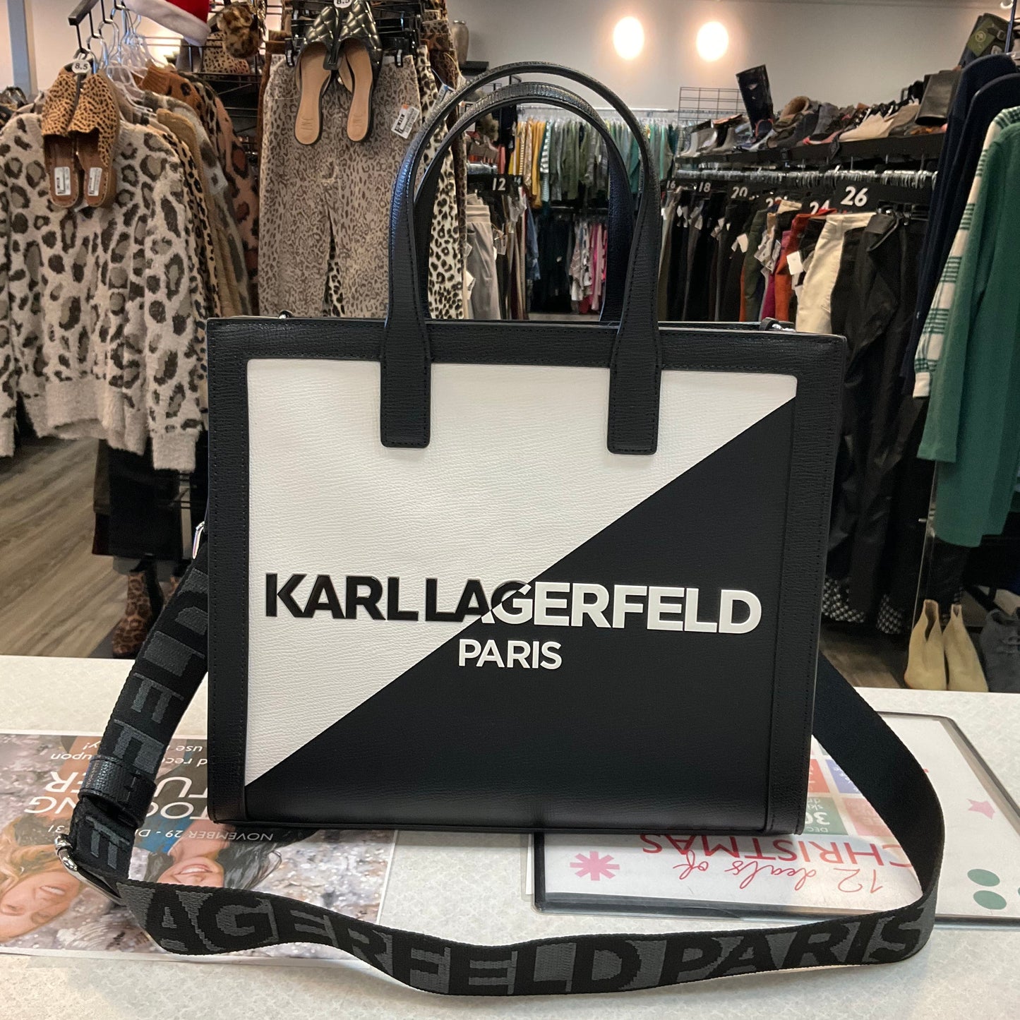 Tote By Karl Lagerfeld, Size: Large