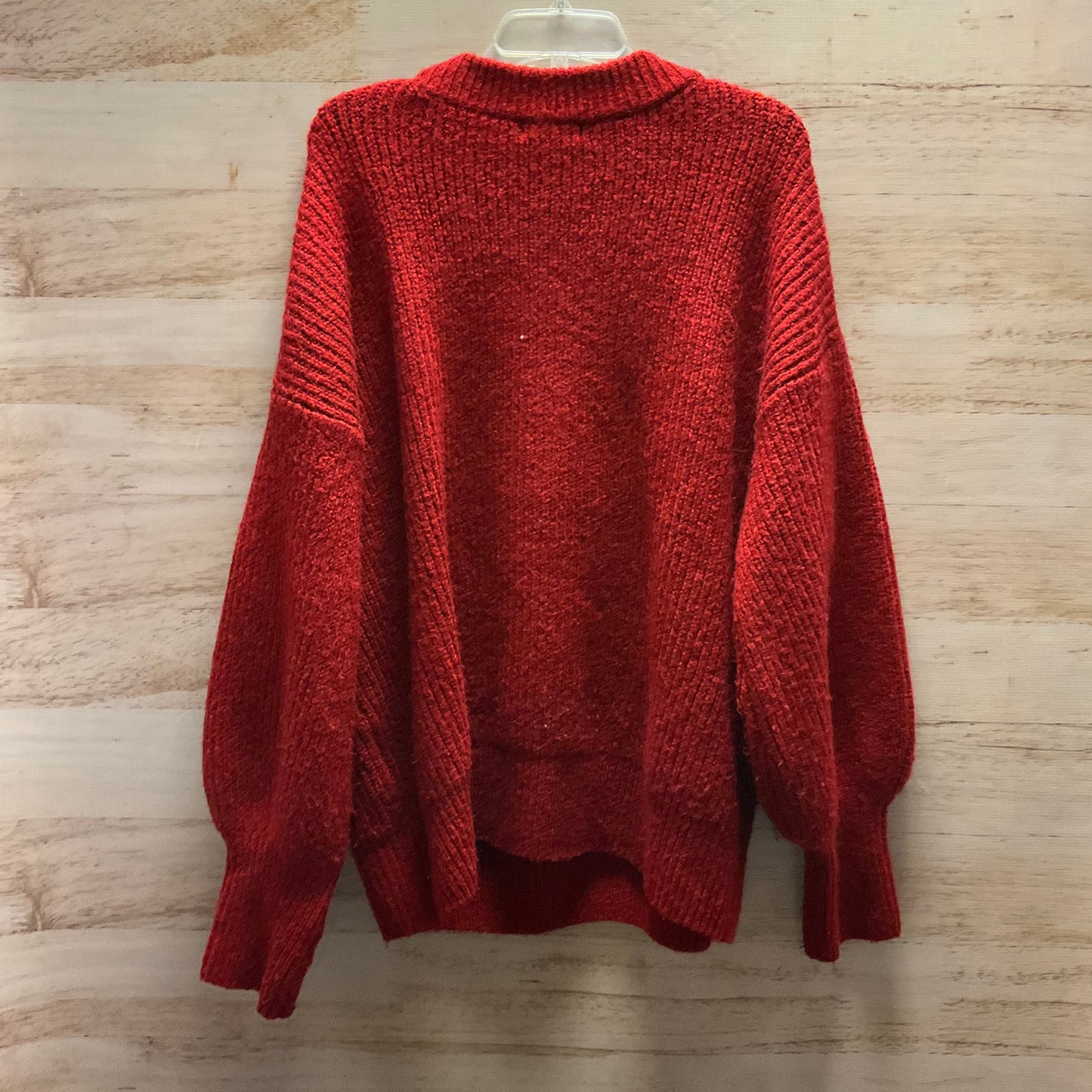 Sweater By Ava & Viv In Red, Size: 3x