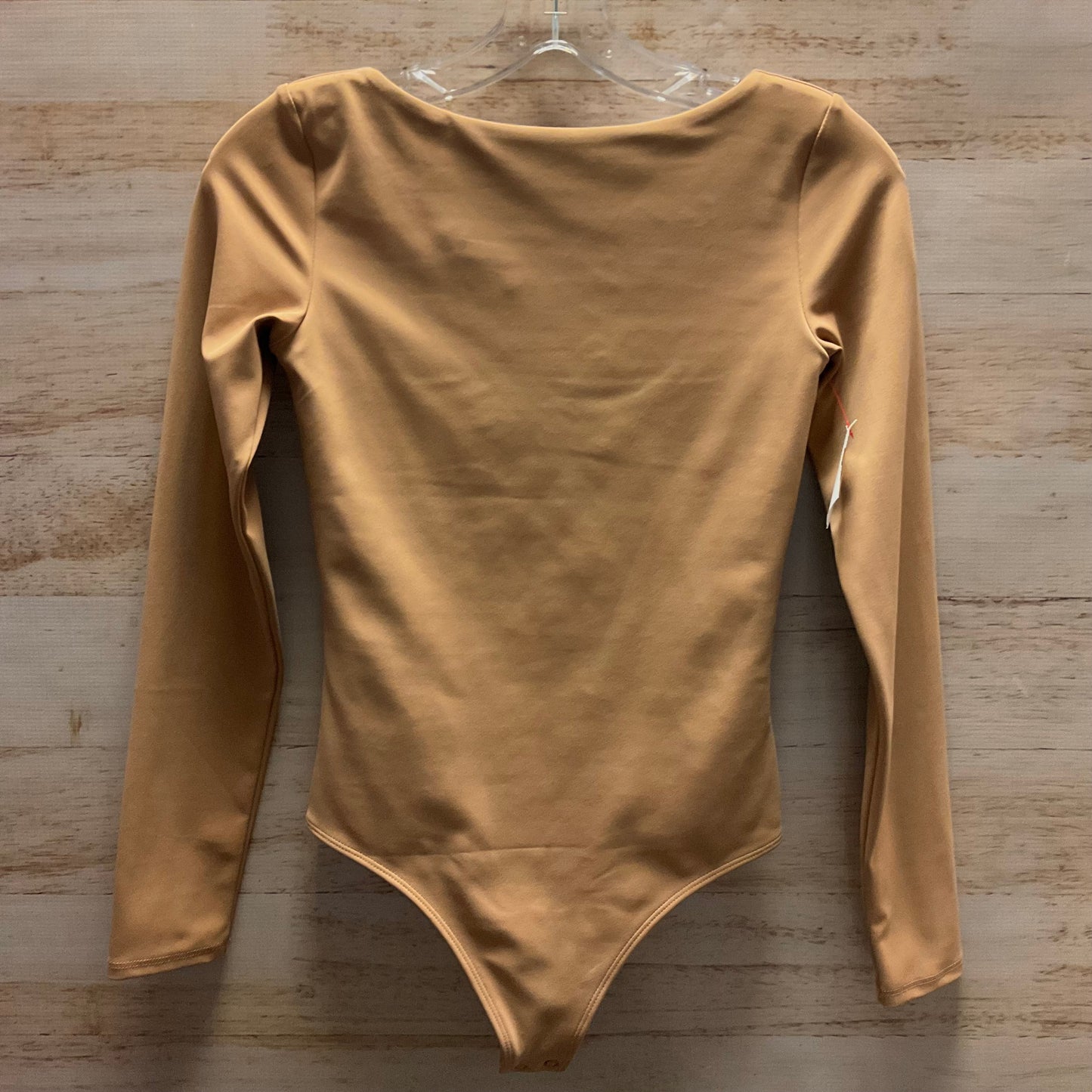 Bodysuit By Express In Tan, Size: Xs