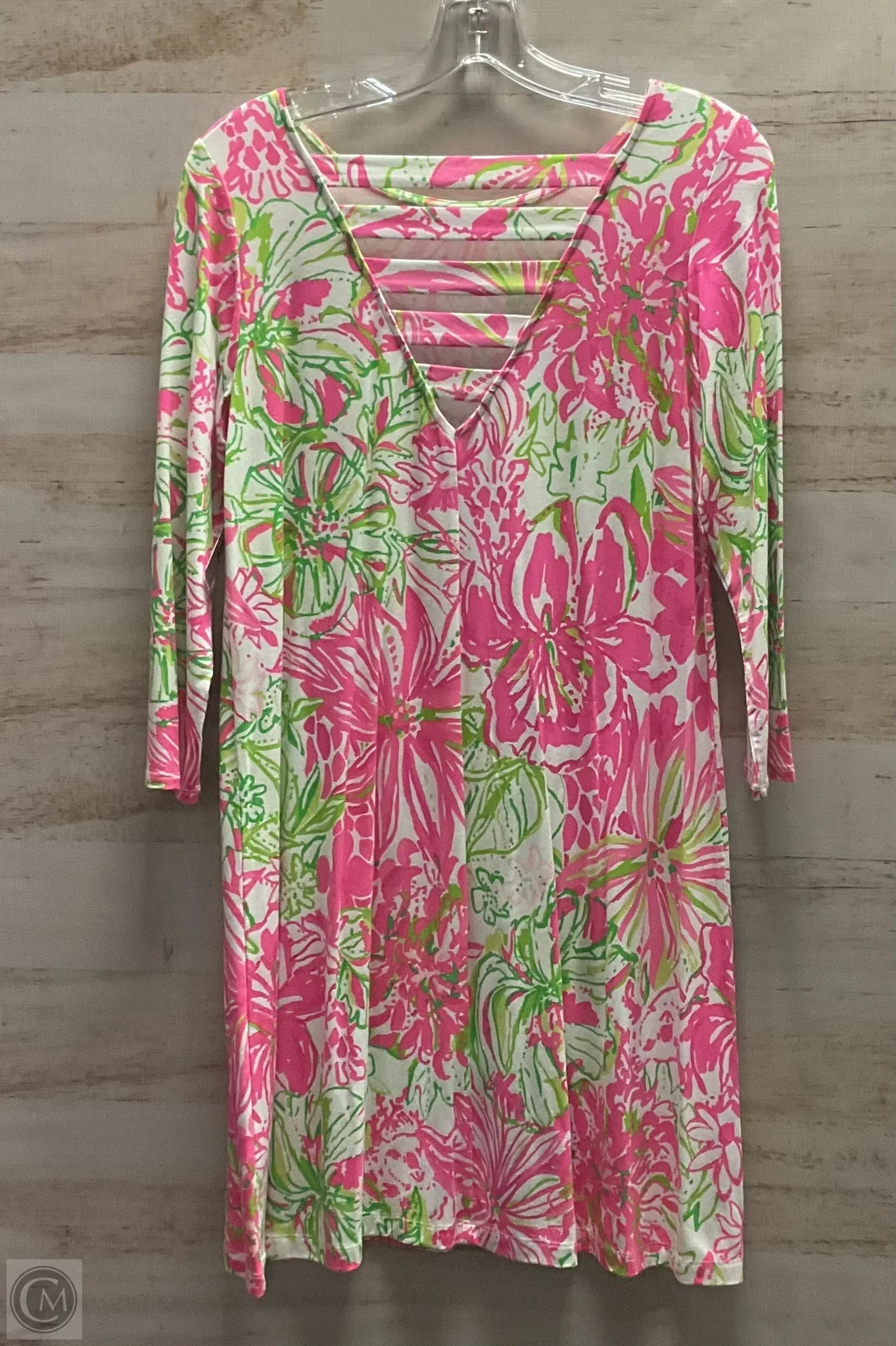 Dress Designer By Lilly Pulitzer In Floral Print, Size: S