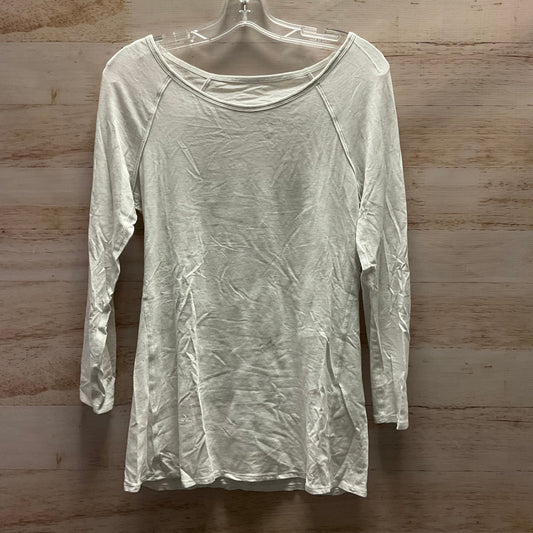 Top Long Sleeve By Lululemon In Grey, Size: 6