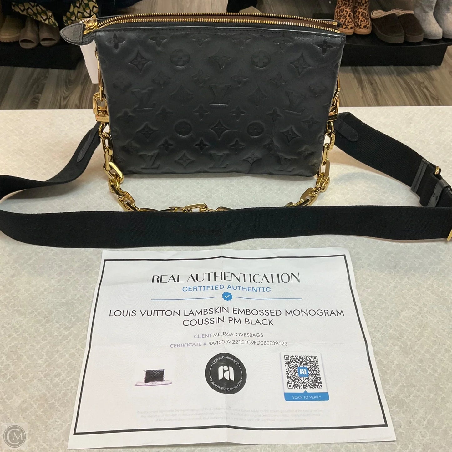 Crossbody Luxury Designer By Louis Vuitton, Size: Medium