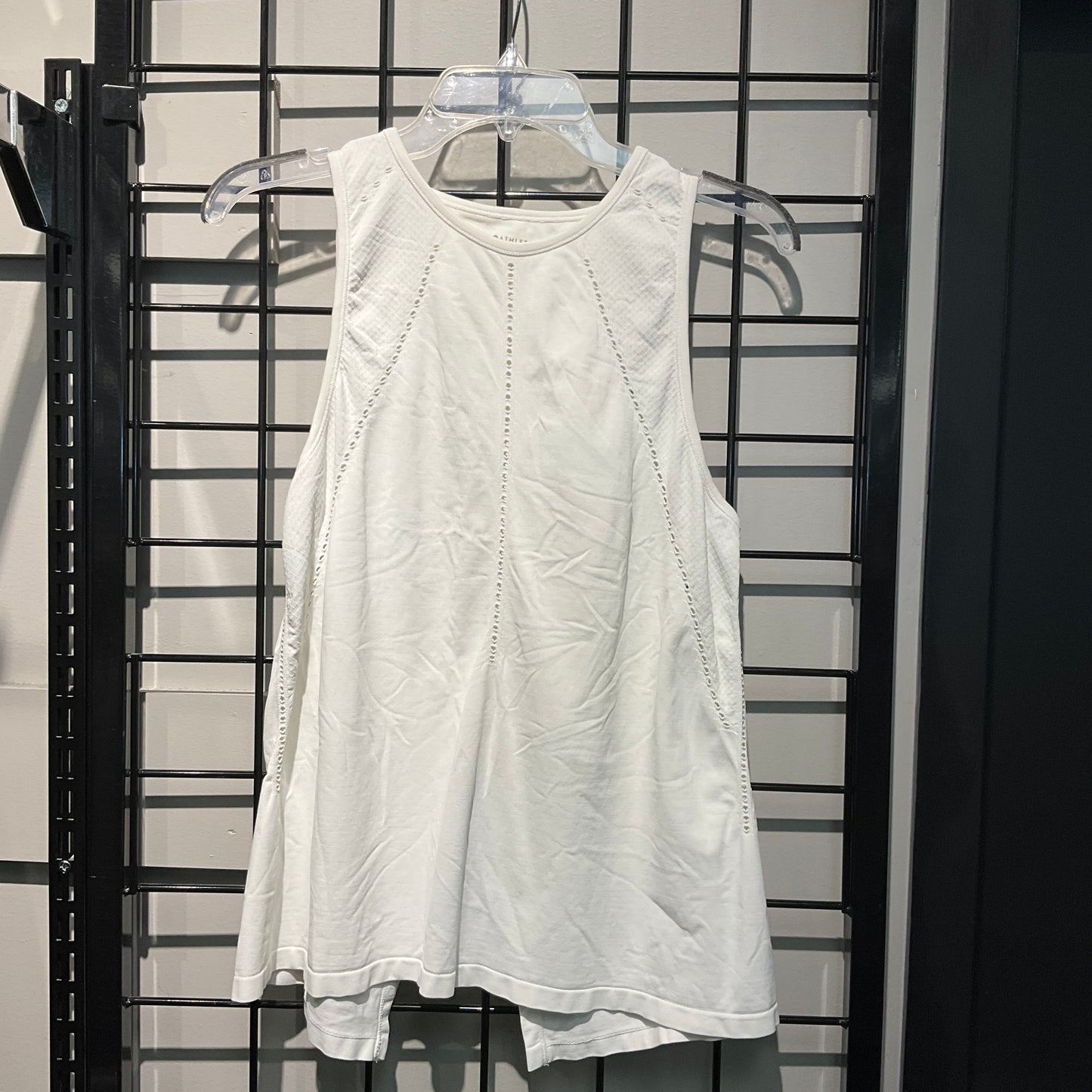 Athletic Tank Top By Athleta In White, Size: Xs