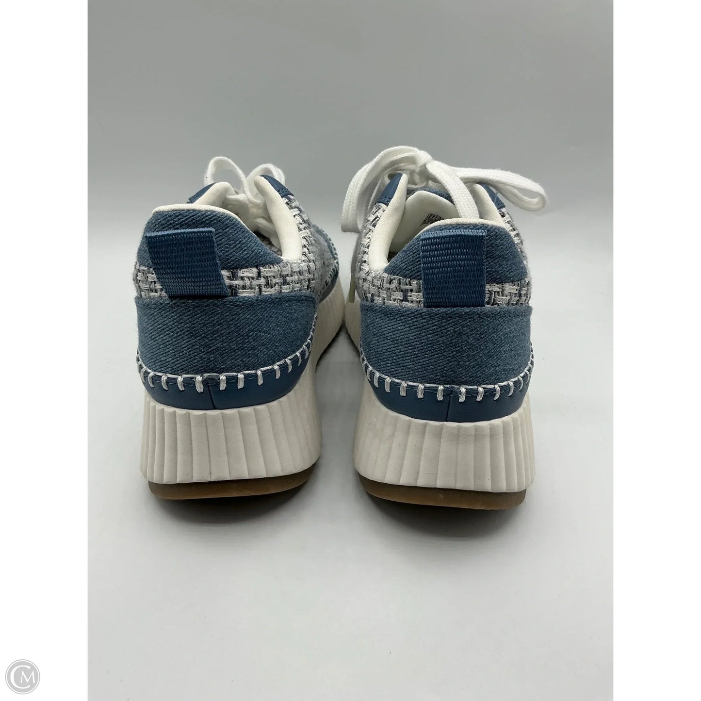 Shoes Sneakers By Universal Thread In Blue & White, Size: 7