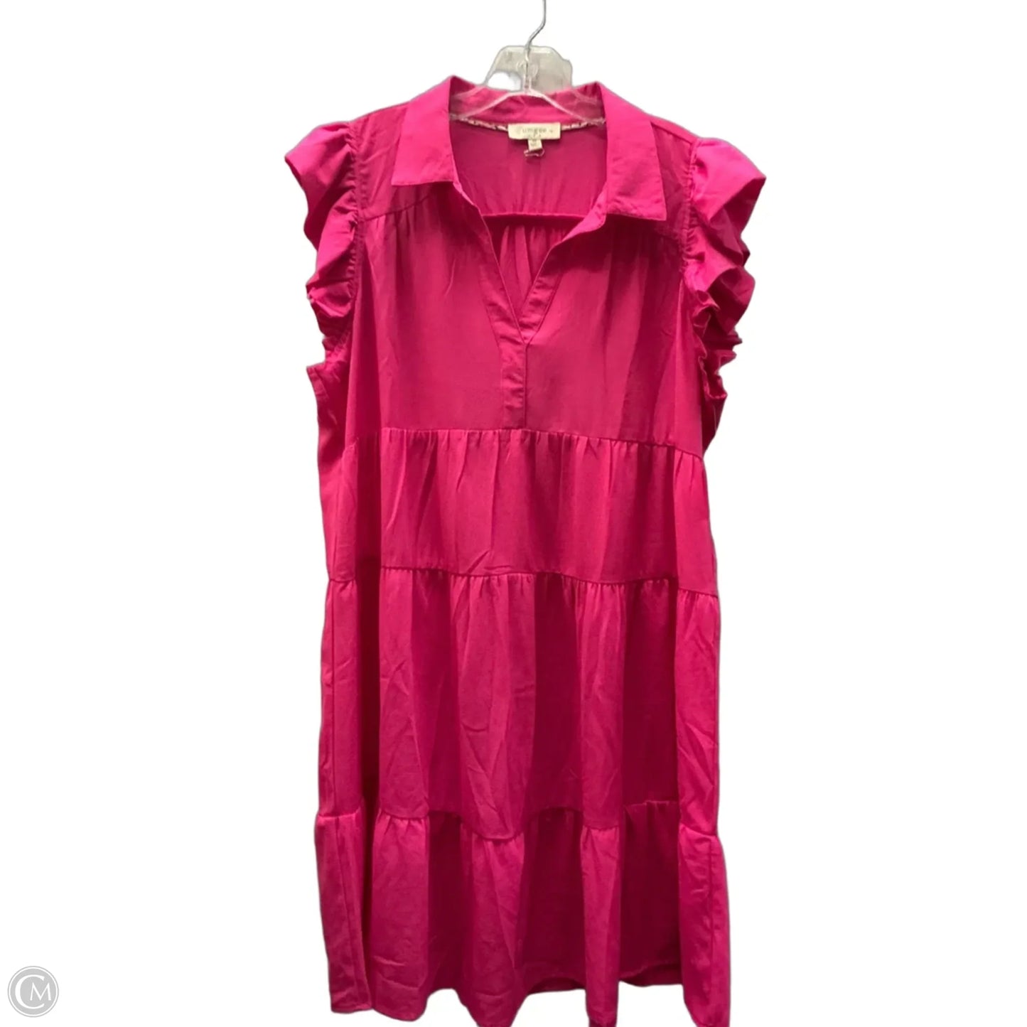 Dress Casual Short By Umgee In Pink, Size: Xl