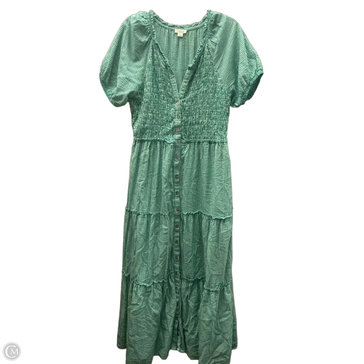 Dress Casual Maxi By Sundance In Green, Size: L