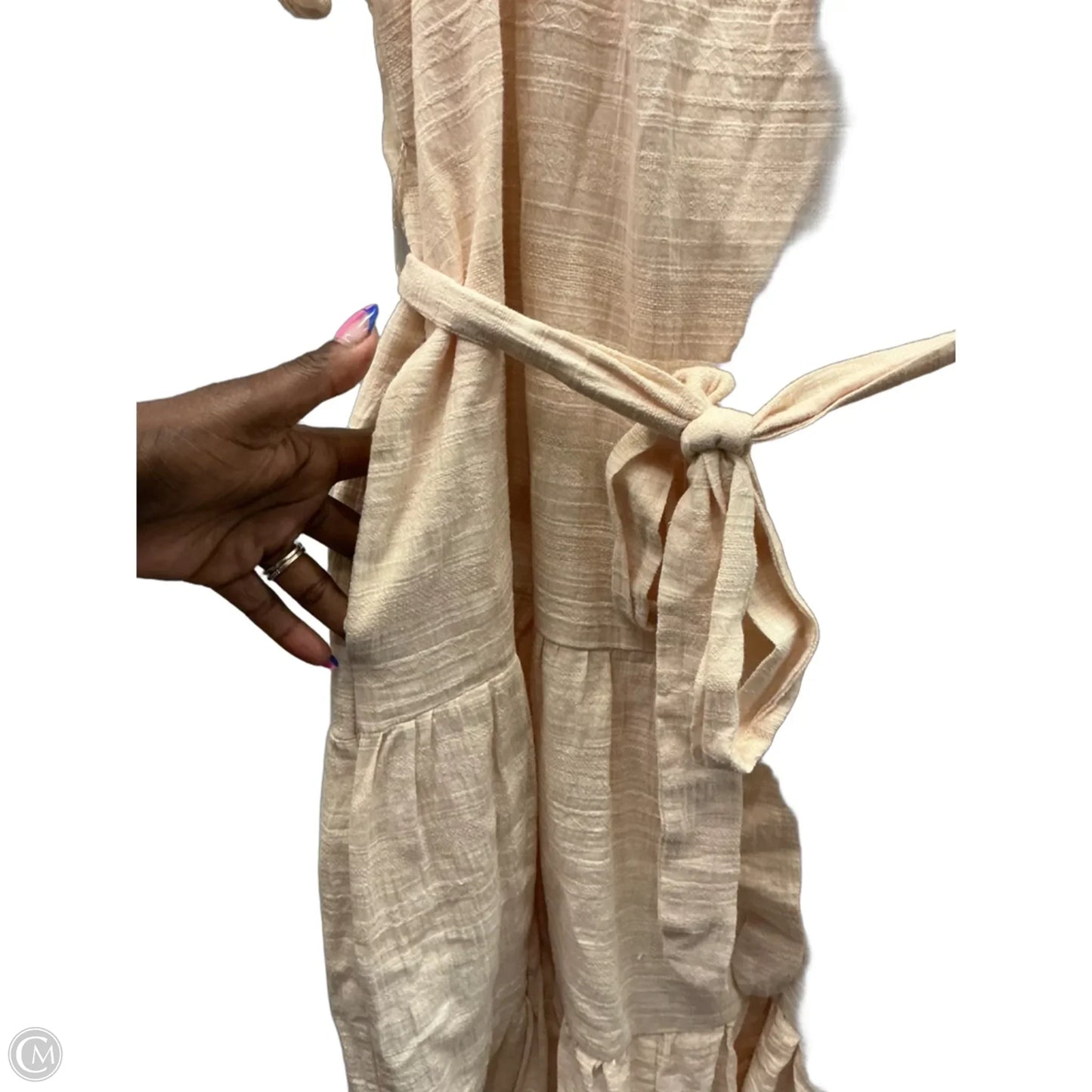 Dress Casual Short By Evereve In Beige, Size: L