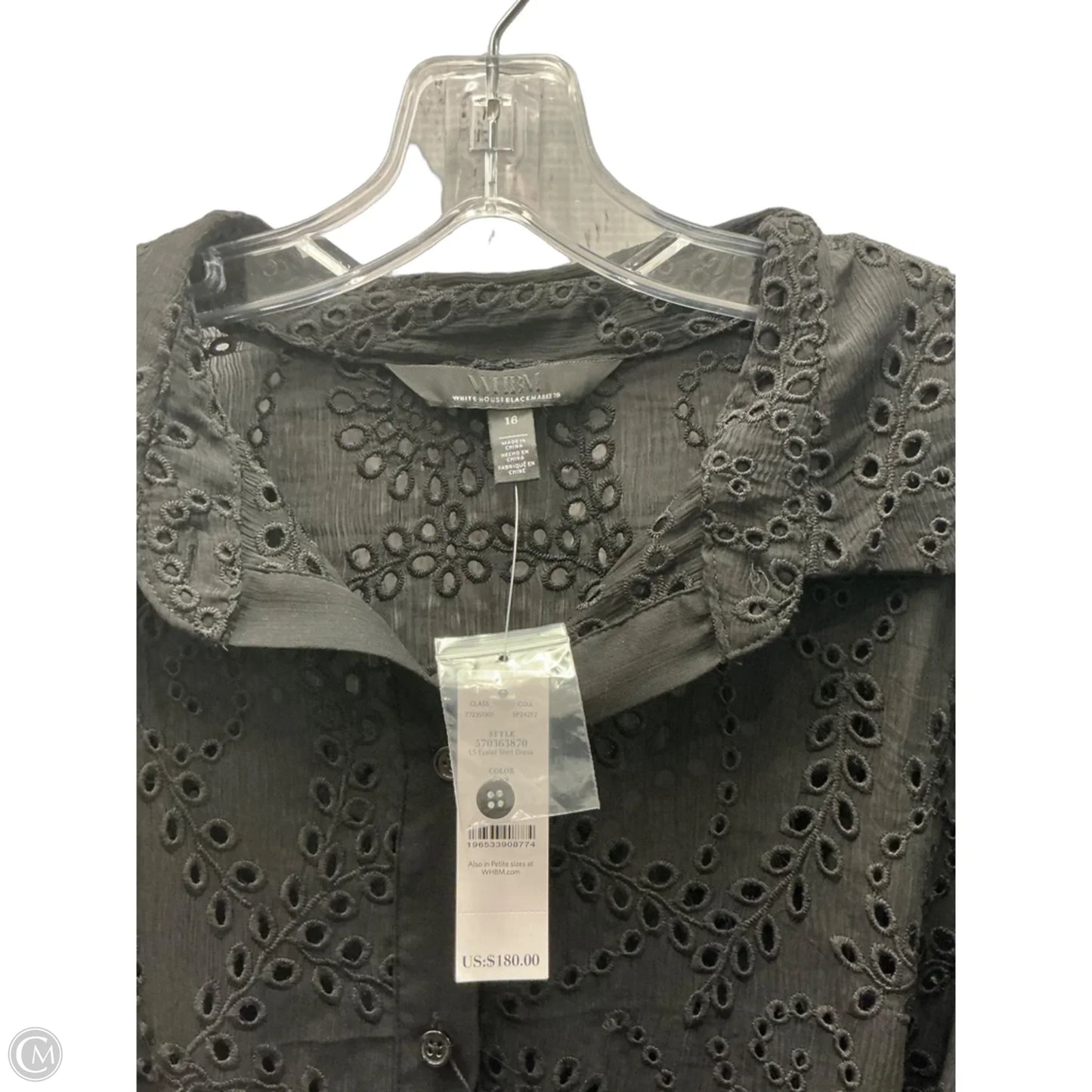 Dress Casual Short By White House Black Market In Black, Size: 16