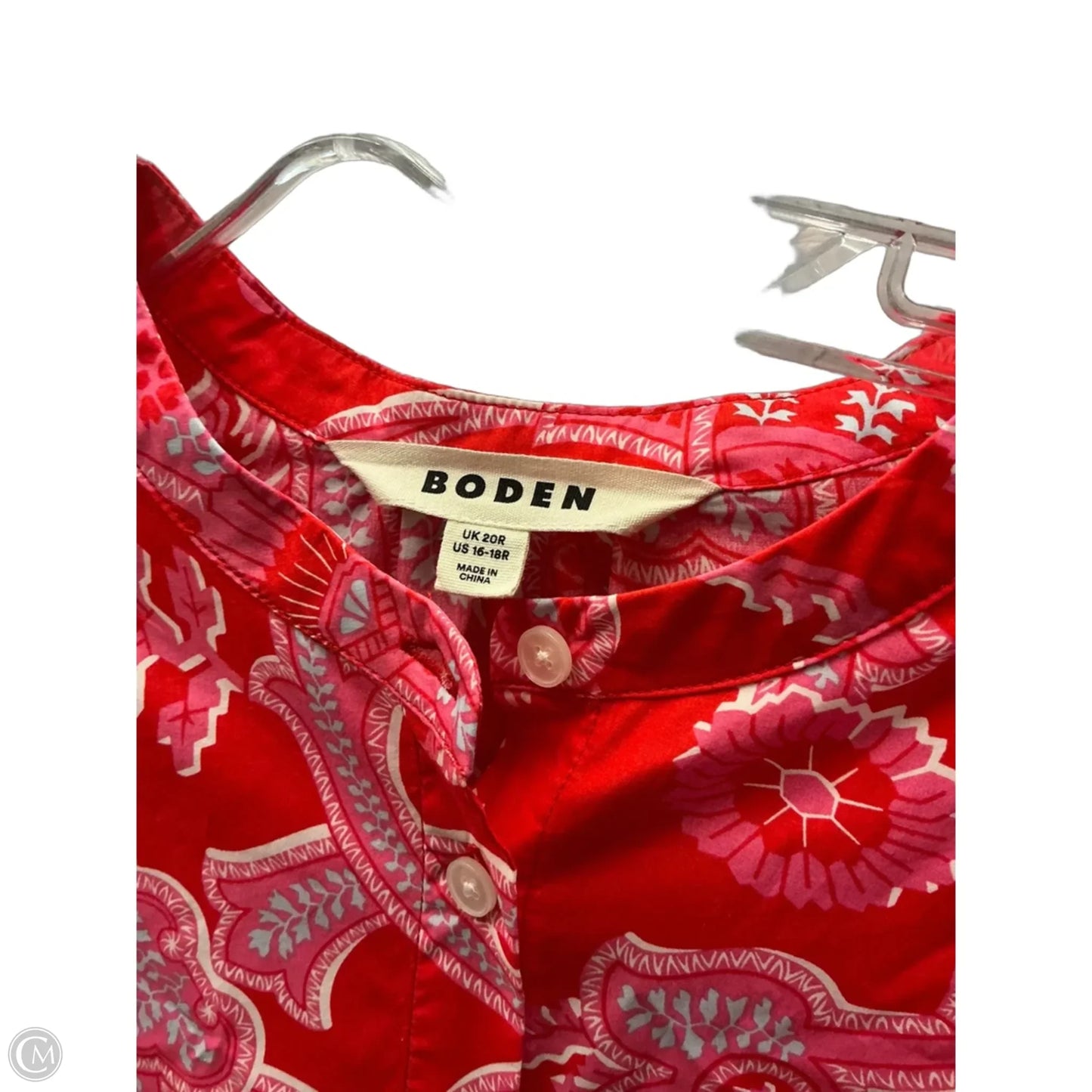 Dress Casual Maxi By Boden In Red, Size: 16