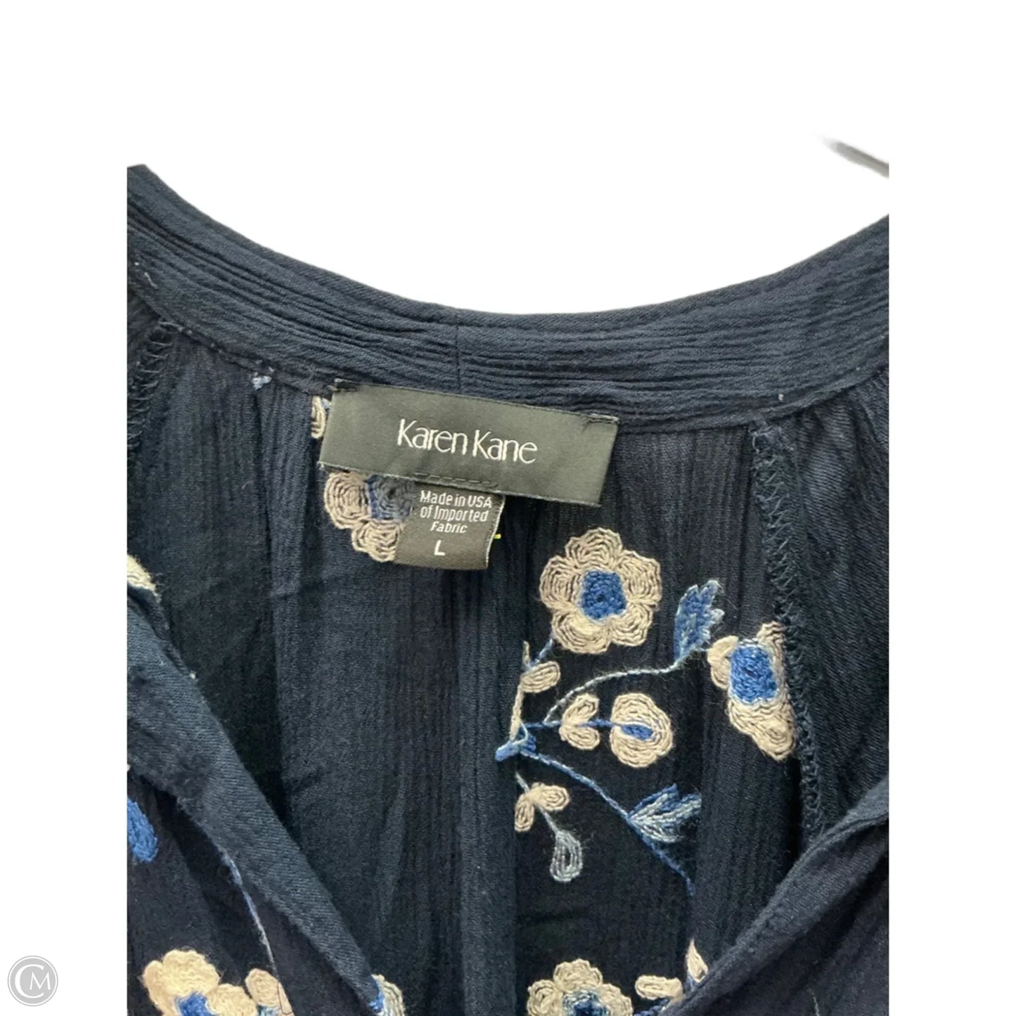 Dress Casual Midi By Karen Kane In Blue, Size: L