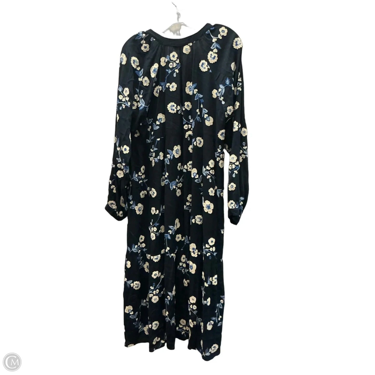 Dress Casual Midi By Karen Kane In Blue, Size: L