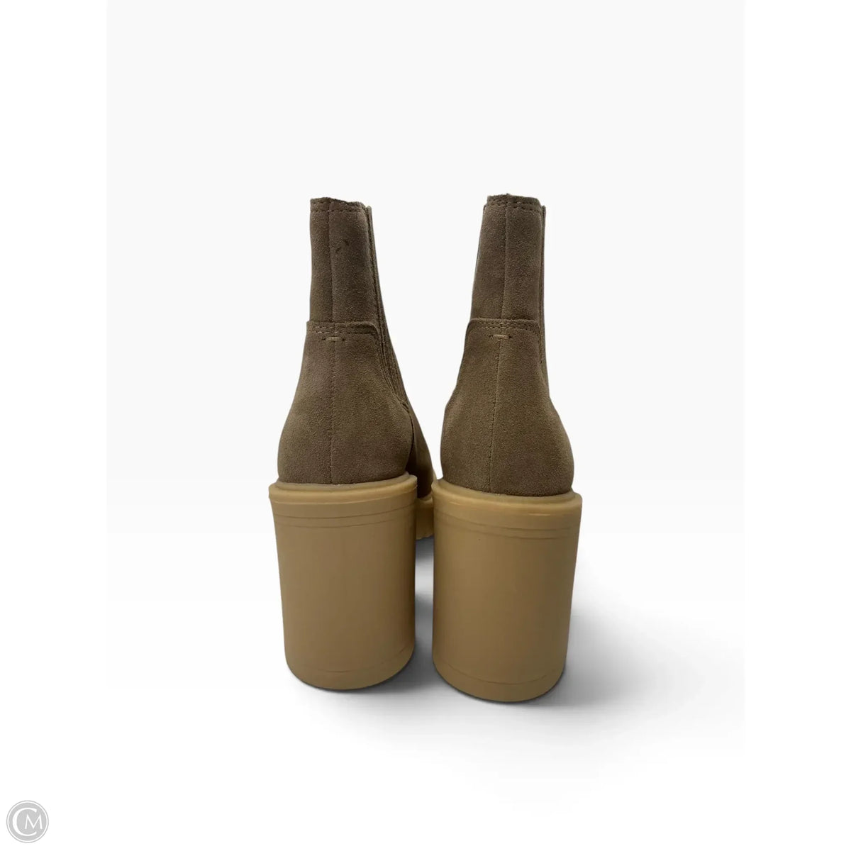 Boots Ankle Heels By Dolce Vita In Tan, Size: 9.5