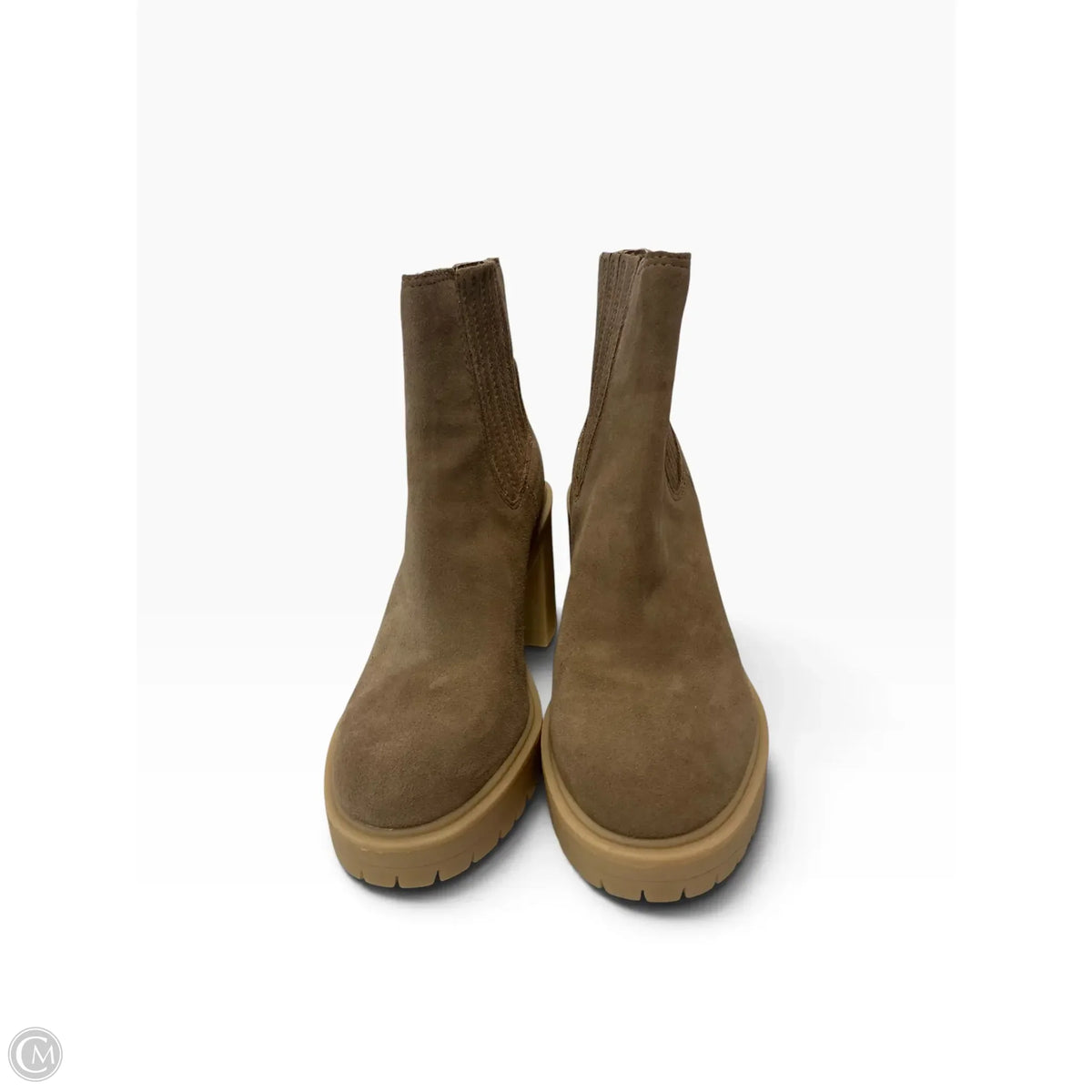 Boots Ankle Heels By Dolce Vita In Tan, Size: 9.5