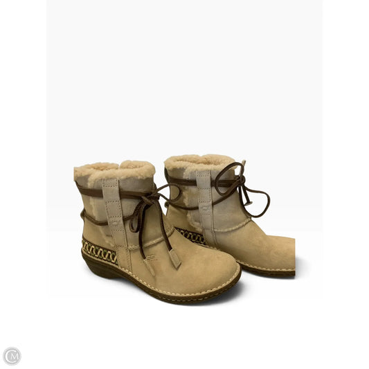 Boots Designer By Ugg In Grey, Size: 6