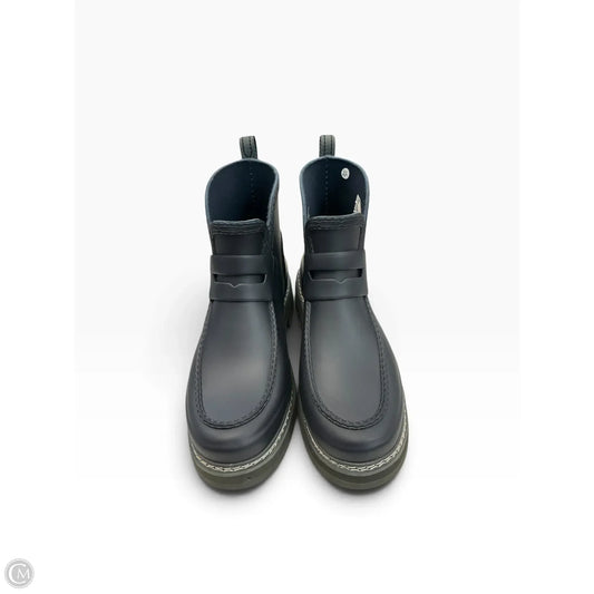 Boots Designer By Hunter In Navy, Size: 9