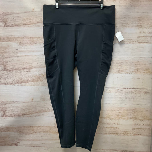 Athletic Leggings By Fabletics In Black, Size: 1x