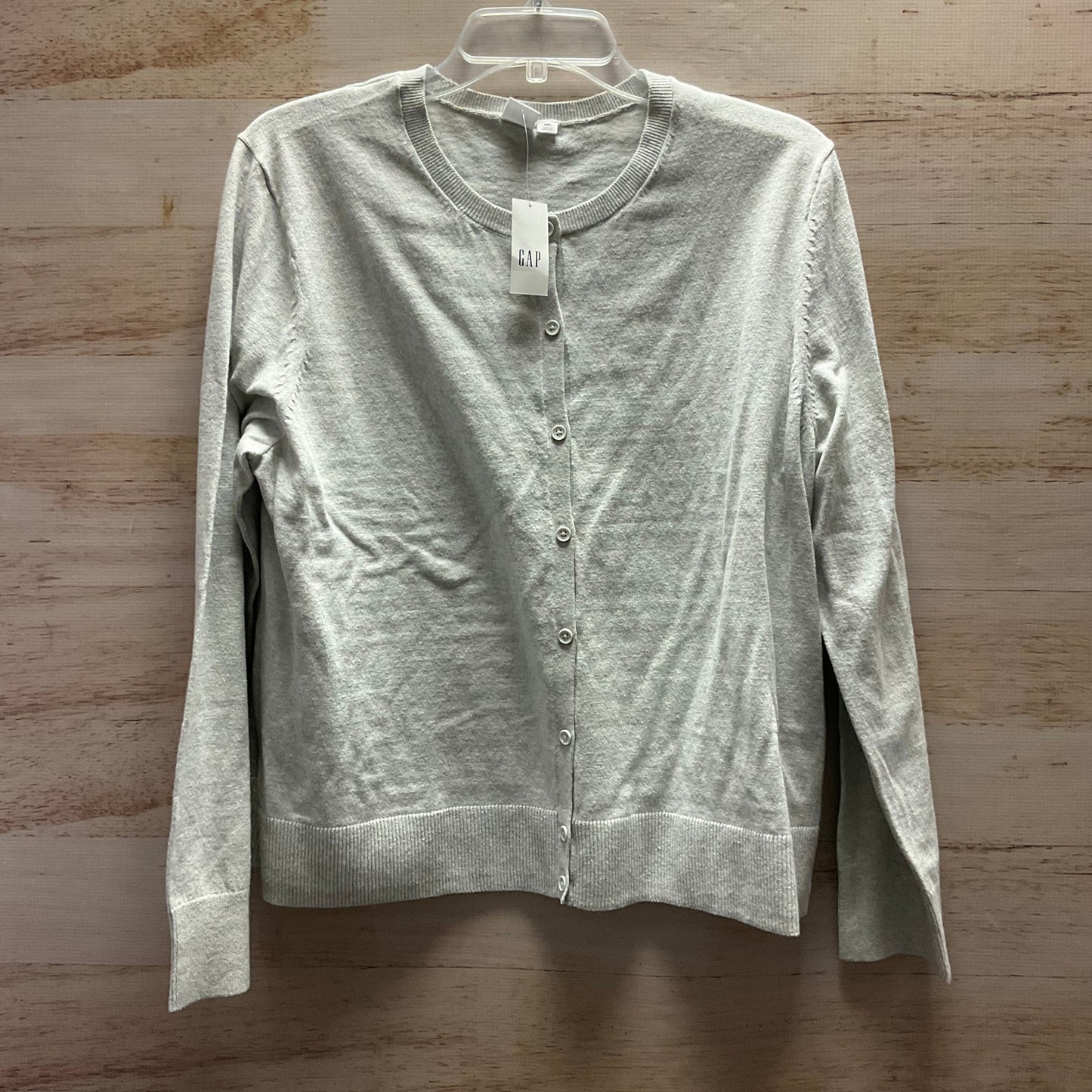 Sweater By Gap In Grey, Size: 2x