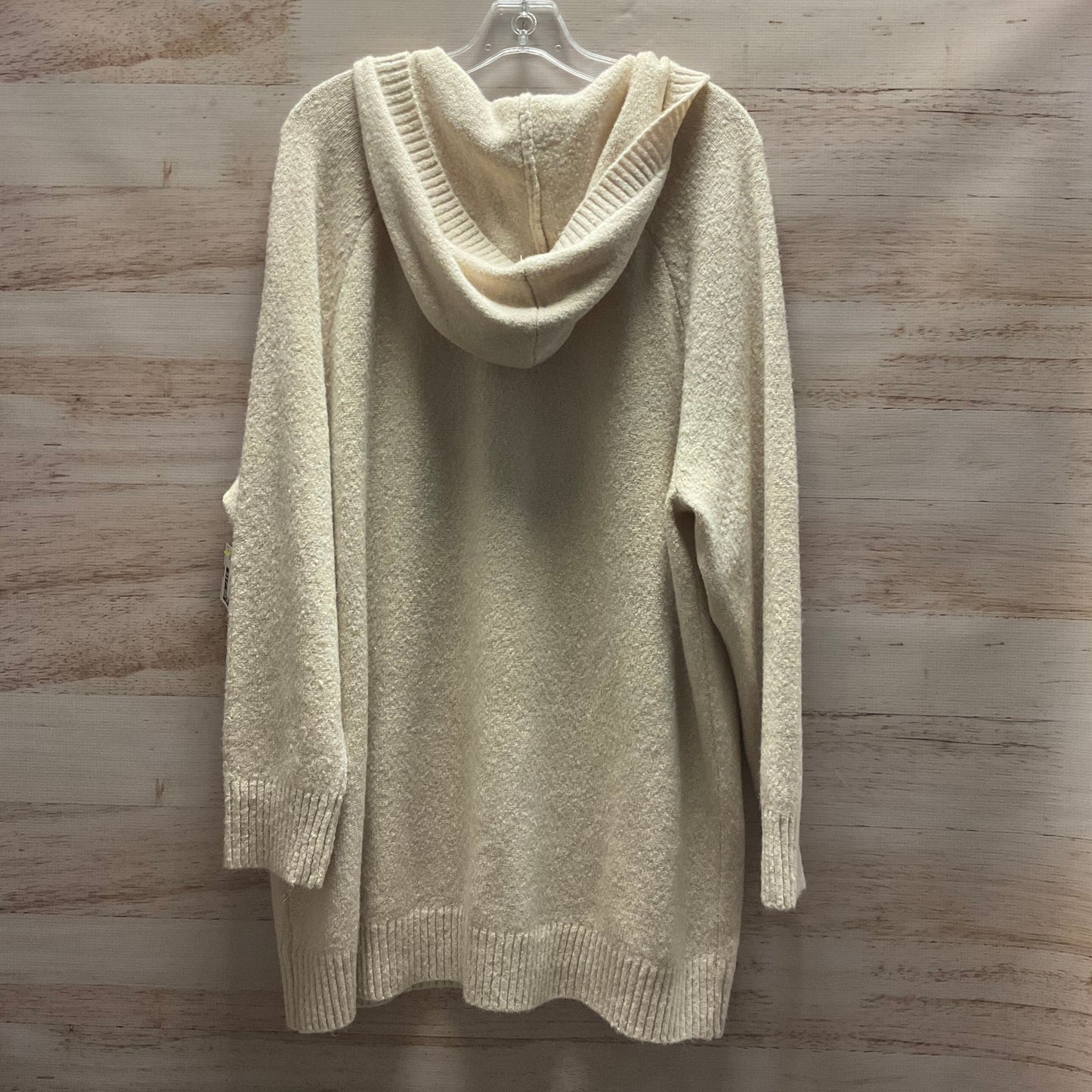 Sweatshirt Hoodie By Torrid In Beige, Size: 2x