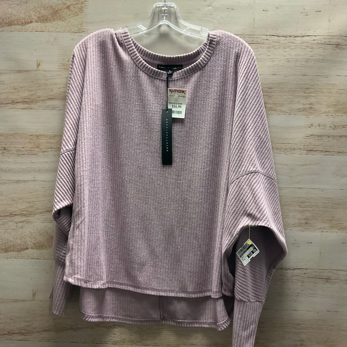 Top Long Sleeve By Jane And Delancey In Purple, Size: Xl