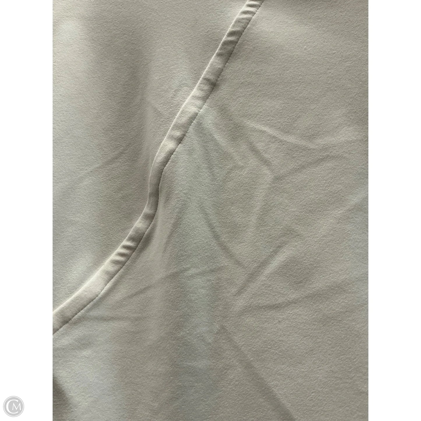Athletic Top Long Sleeve Crewneck By All In Motion In Cream, Size: Xxl