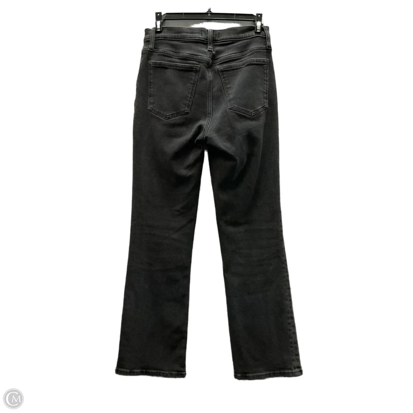 Jeans Straight By Madewell In Black Denim, Size: 4