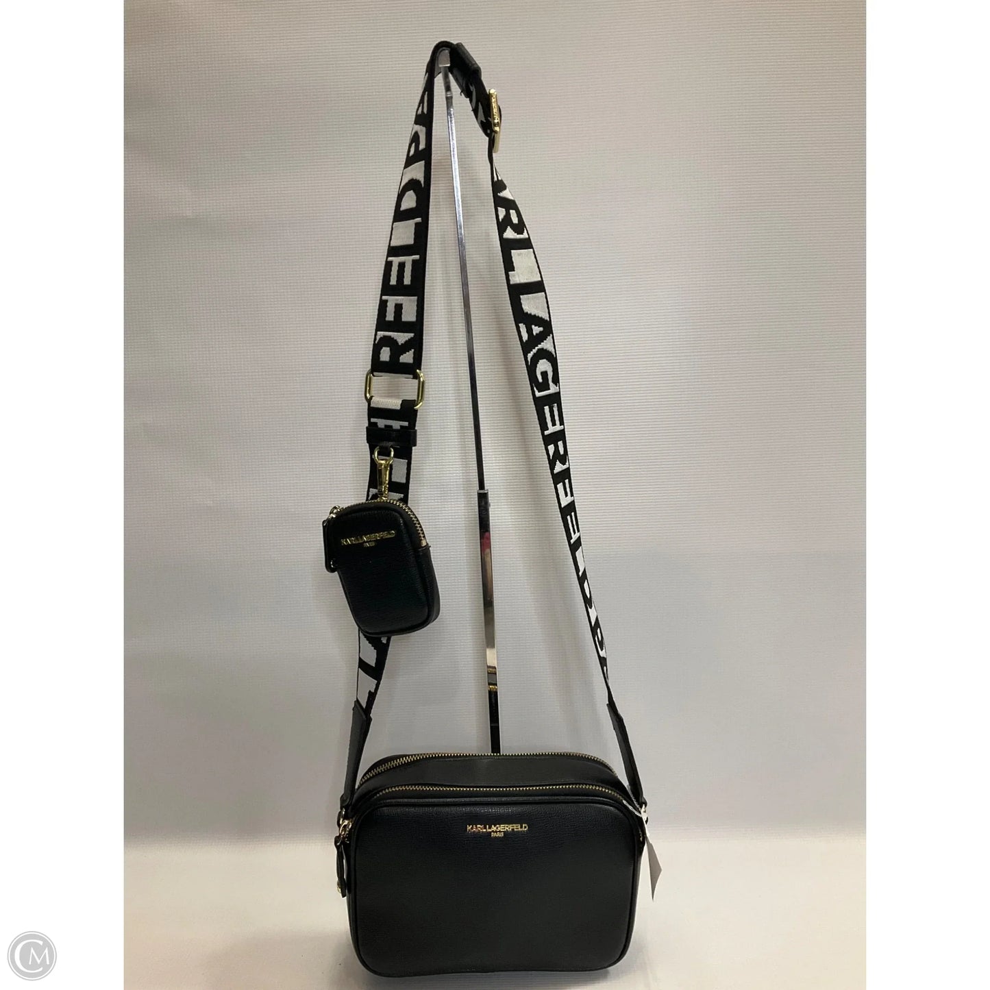 Crossbody Designer By Karl Lagerfeld, Size: Medium