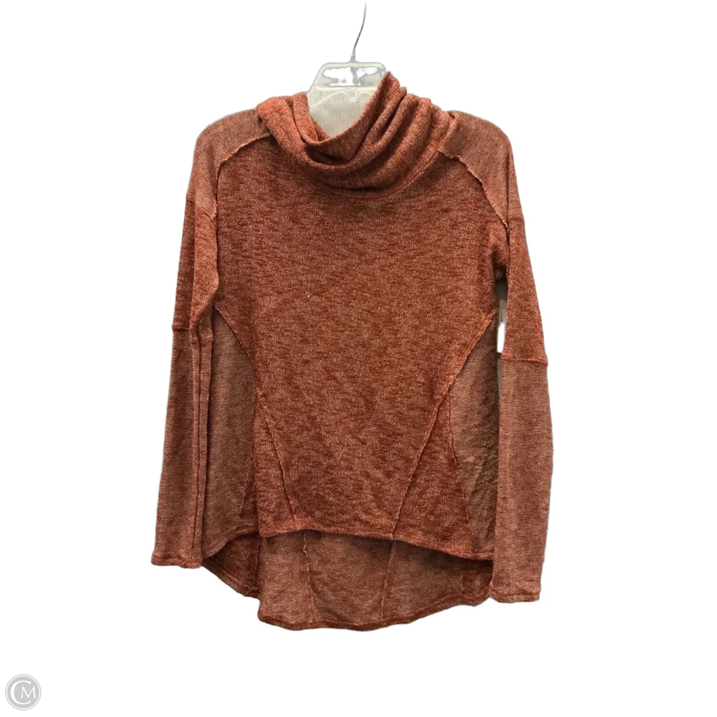 Top Long Sleeve By We The Free In Orange, Size: Xs