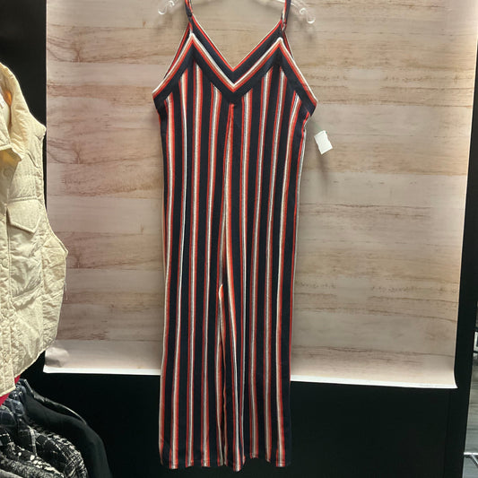 Jumpsuit By Eyeshadow In Striped Pattern, Size: Xl