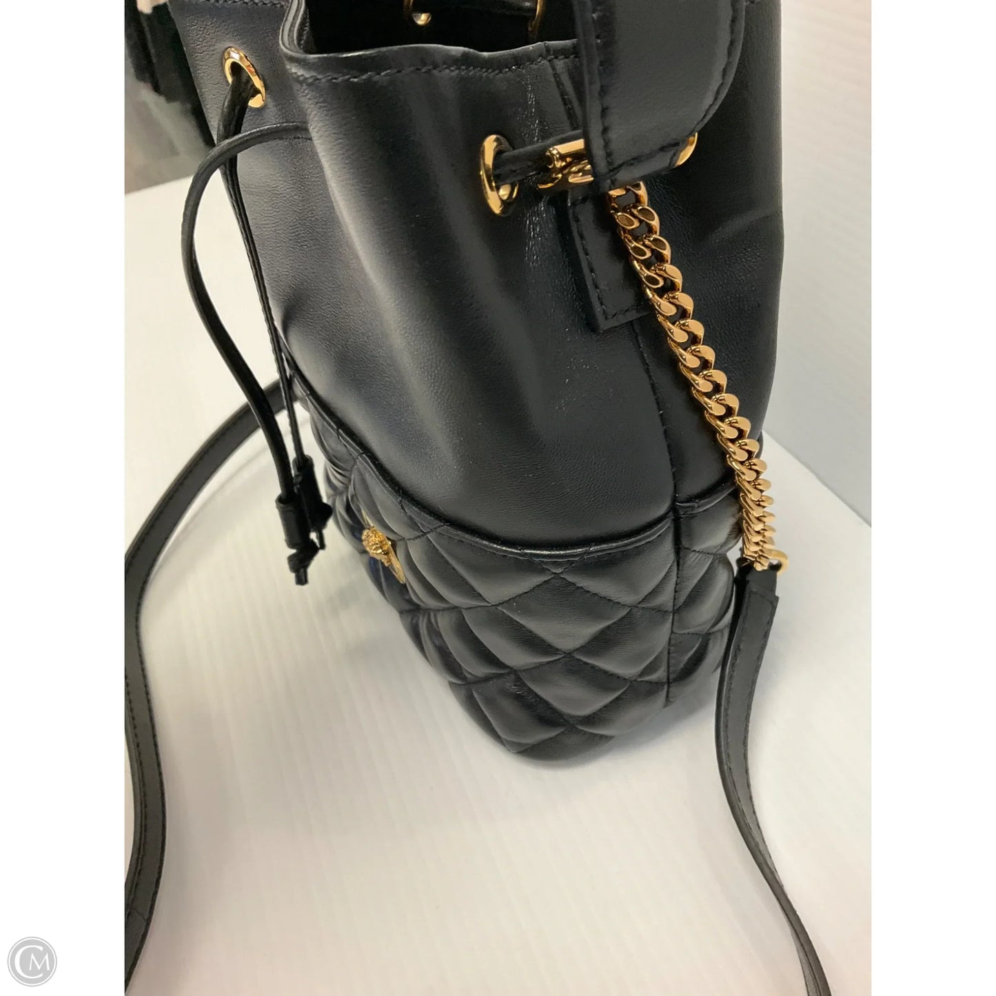 Handbag Luxury Designer By Versace, Size: Small